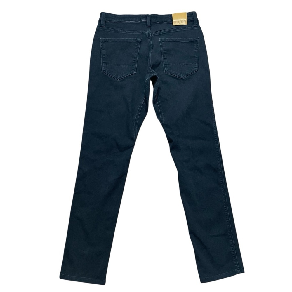 Duer DU/ER Jeans Mens 31x32 Black L2X Performance Denim Slim Fit - Picture 5 of 9